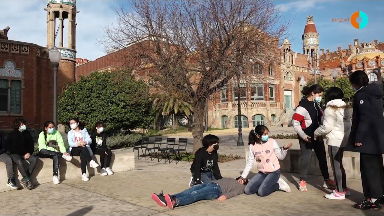 Projecte Magnet: Escola Mas Casanovas, Hospital de la Santa Creu i Sant Pau Recinte Modernista