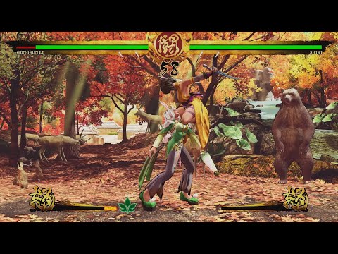 Gongsun Li VS. Shiki (Hardest AI Battle) - SAMURAI SHODOWN (2019) - 2023040409