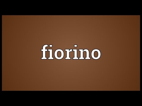 Fiorino Meaning