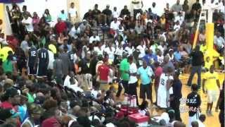CHRIS BROWN &amp; WALE @ the Goodman League Round Ball Classic