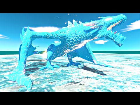 Ice Dragon vs Random Teams - Animal Revolt Battle Simulator