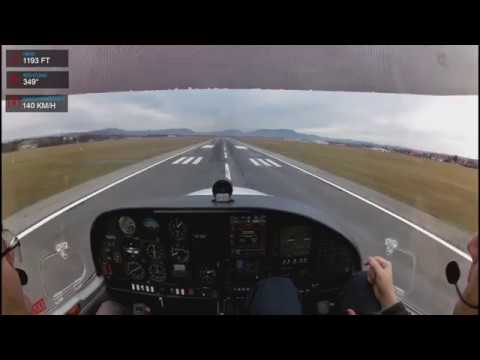ILS Approach LOWG RWY 35