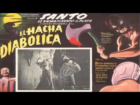 Santo En El Hacha Diabólica 60FPS 1965 | Retro Lucha