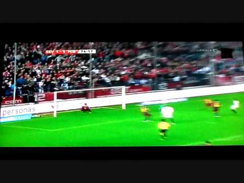 Sevilla - FC Barcelona 1-1 Highlights from La Liga 2011-03-13 HQ