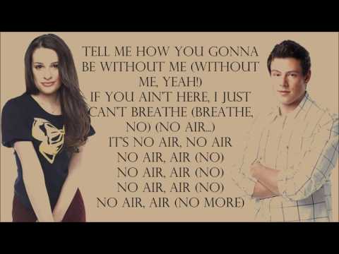 Glee 1x07 - No Air [with lyrics]
