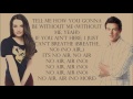 Glee 1x07 - No Air [with lyrics]