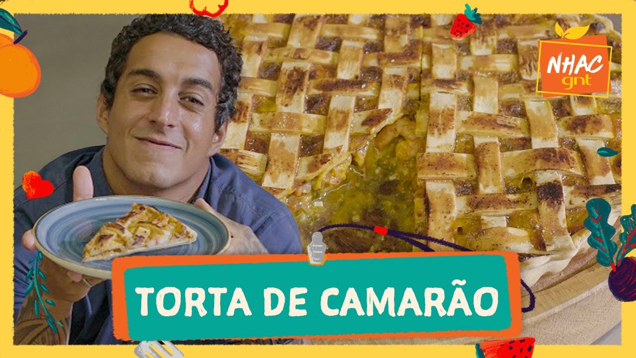 Torta de camarão: veja como fazer massa caseira e recheio irresistível | Funcionário do Mês