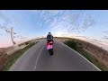 Ride 304 Insta 360 X4 Honda CBR650R 2025 Akrapovic Racing Line
