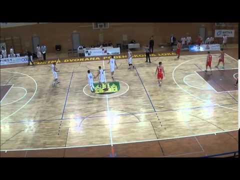 POTEZA TEKME: Atraktivno zabijanje Lazića (LTH Castings - Slovan)