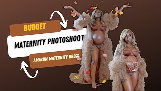 Maternity Photoshoot on a BUDGET|Amazon Maternity Dress