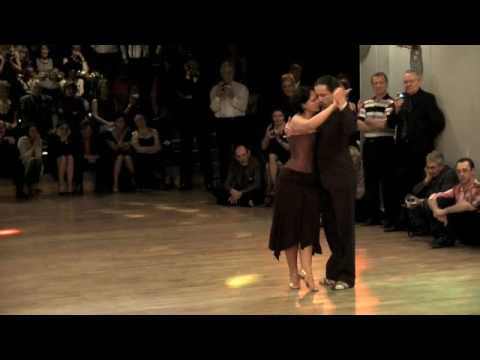  Melina Sedó  and  Detlef Engel  are  dancing  to  the  tango  "  Tormenta  "