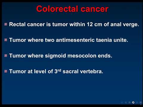 colon rectal cancer I
