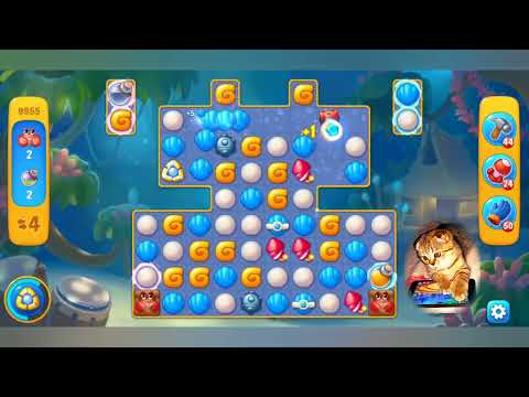 Fishdom 2022, no Boosters,   9955  level  -  прохождение без бустеров,   9955  уровень.