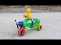 How To Make Amazing Car Using Cold Drink Bottle Jet Car