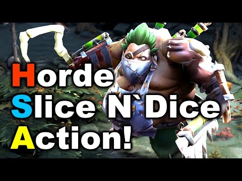 HORDE + Slice N' Dice - 70 Min ACTION!!! - EU Kiev Major Dota 2