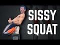 Hướng dẫn tập bài SISSY SQUAT - Bài tập cho CHÂN KHỎE ĐÙI SĂN - Tập chân không cần tạ - LHWorkout