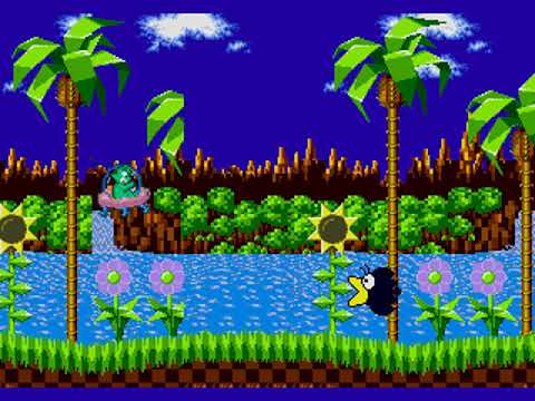 SEGA GENESIS - Scrolling and sprites tests with SGDK - [TETSURO]