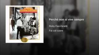 Perchè non si vive sempre