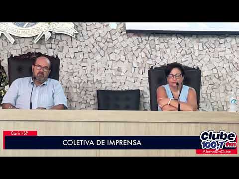 BARIRI : PRIMEIRA COLETIVA DE IMPRENSA ACONTECE NA TARDE NESSA QUINTA