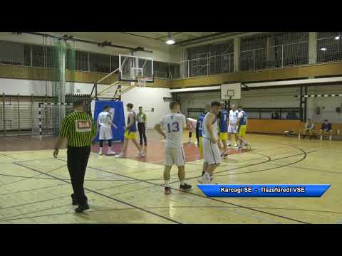 Karcagi SE - Tiszafüredi VSE  JNSZ Felnőtt férfi kosárlabda mérkőzés 2025.03.13.