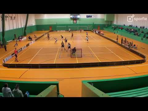 Bivoj Florbal Chomutov ženy brankové situace