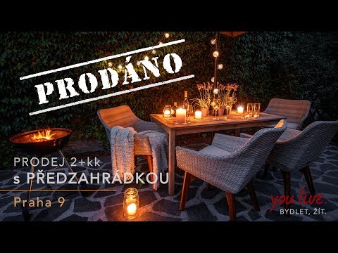 Prodej bytu 2+kk s předzahrádkou, Praha 9