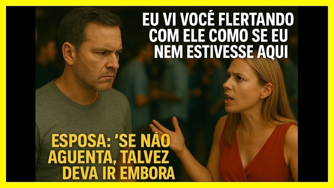 Você flertou com ele na minha cara… Eu vou embora. Esse foi seu sinal final, querida!