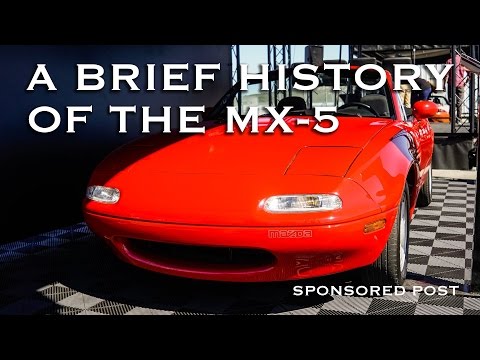 A Brief History of the Mazda MX-5 Miata