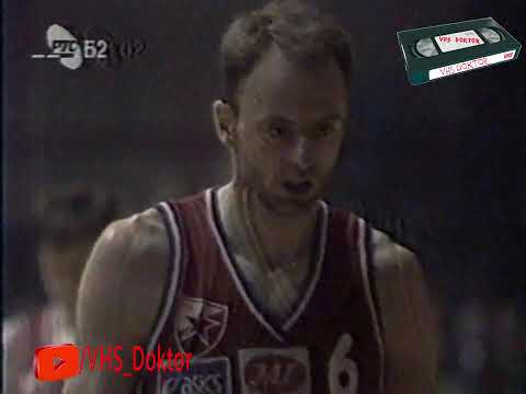 Peti meč finalne serije playoffa SRJ u košarci:Crvena Zvezda 80 : Partizan sintelon 79 (12.05.1994.)