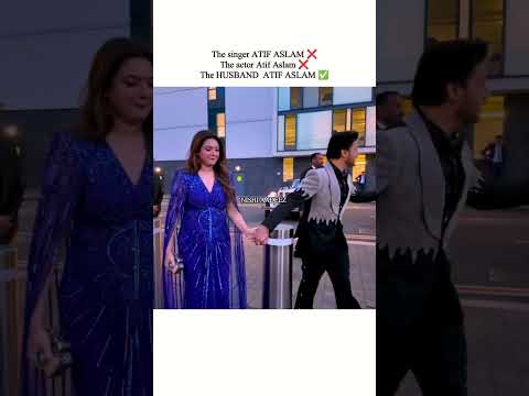 Lovely couple Atif Aslam  &Sarah bharwana❤️ / #atifaslam #aadeez #nishiaadeez #love