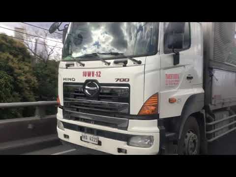 10WV-12 White Hino 700 Profia Wing Van Truck in C5 Southbound