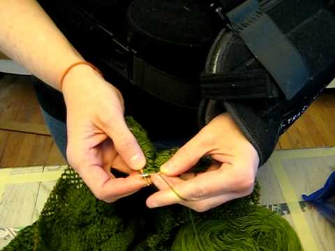 Knitting in the immobilizer