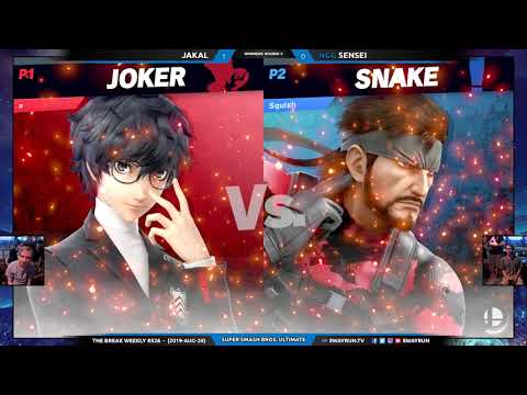 The Break #526   SSBU W3   Jakal VS NGG Sensei