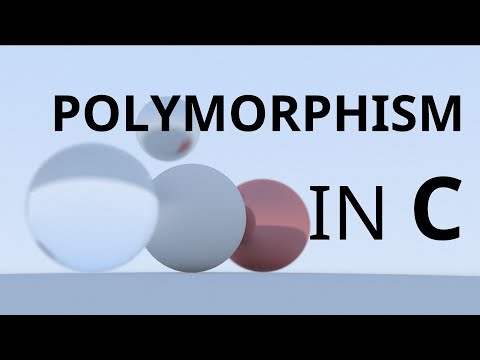 Polymorphism in C
