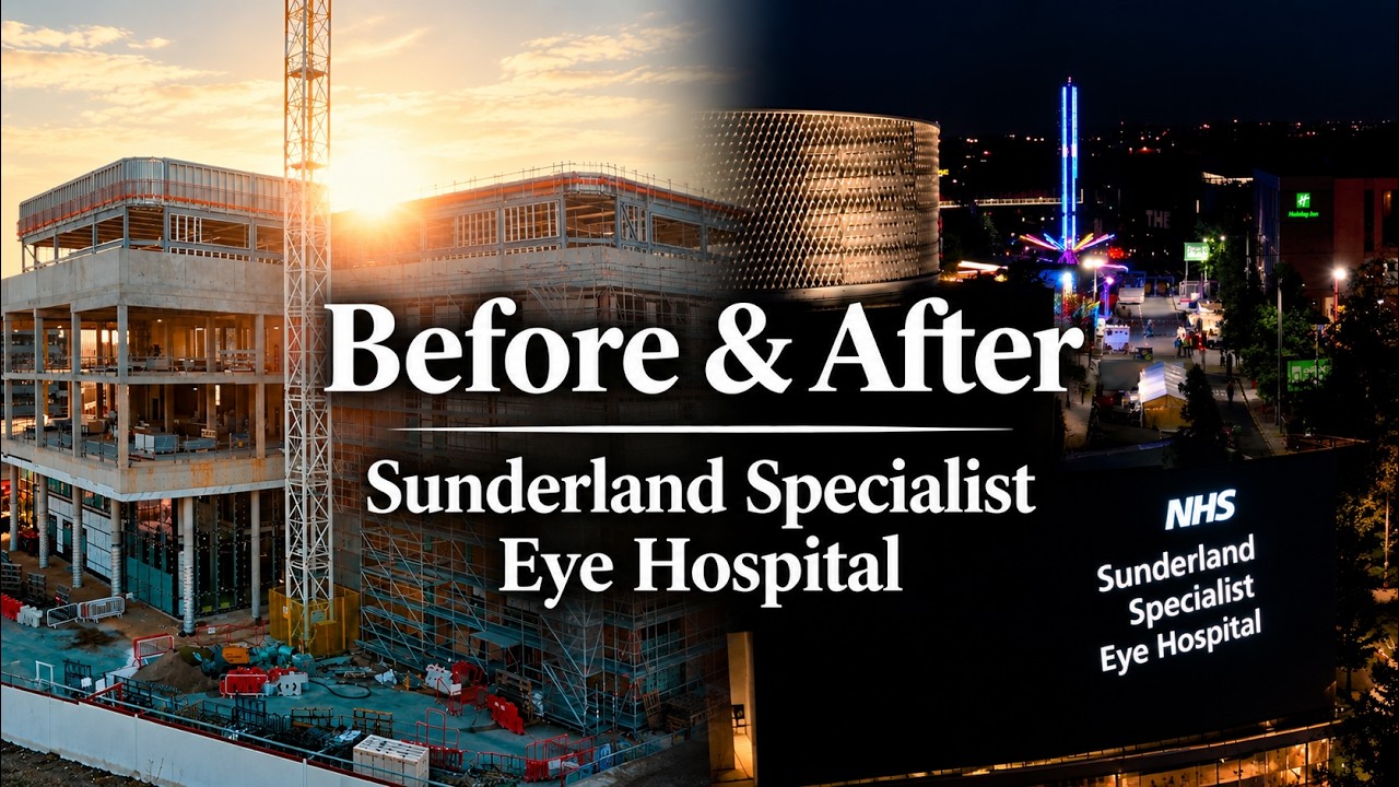 Before & After Sunderland Eye Hospital