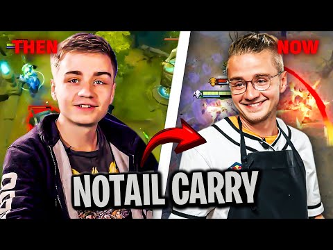 How N0tail really plays as CARRY now...😎