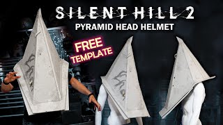 How to Make a Pyramid Head Helmet - Free Template - Silent Hill 2 Cosplay DIY EVA Foam