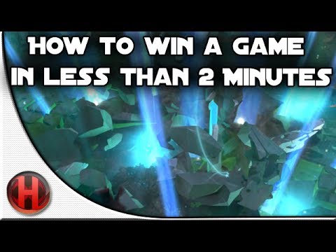 Dota 2 - How to win a Game in less than 2 Minutes