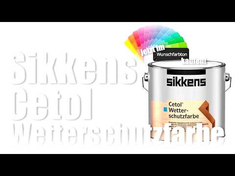 Sikkens Cetol Wetterschutzfarbe | alle RAL Farbtönen erhältlich | Holzschutz