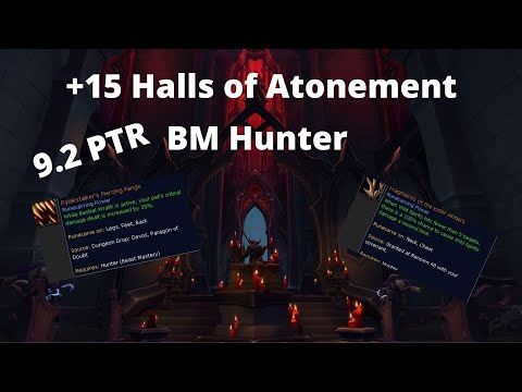 9.2 PTR NF Beast master (+15Halls of Atonement)