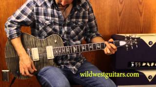 Video thumbnail for Wild West Guitars - PRS - SC58 - Artist Top - Faded Grey Black - Guitar Demo by Wild West Guitars