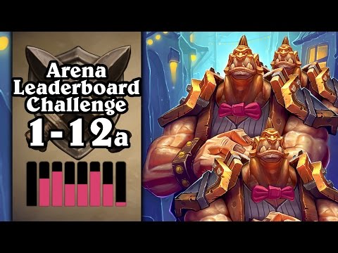 Hearthstone: Arena Leaderboard Challenge 1-12 - Trump Has Many Friends - Part 1 (Rogue Arena)