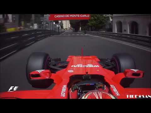 F-1 1966 vs 2017 in Monaco　Casino Square ～ Portier