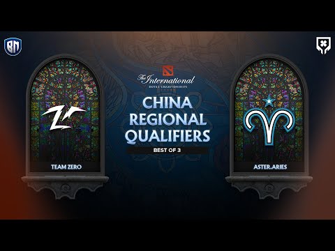[BISAYA] Team Zero vs Aster.Aries | The International Regional Qualifiers CHINA w/ CK2