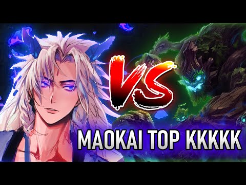 YONE SOLA TUDO NIVEL 1!! ATÉ 2X1 - Maokai TOP vs Yone TOP - League of Legends