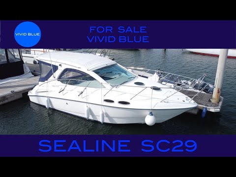SEALINE SC29 FOR SALE with Vivid Blue Marine Contact T: 02088781707 E: sellboats@vividbluemarine.com