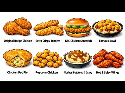 Every KFC Menu item Explained in 5 Minutes