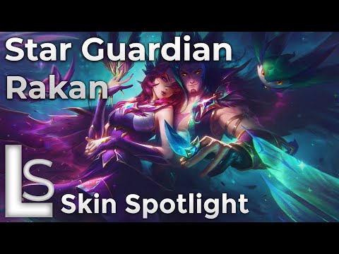 Star Guardian Rakan - Skin Spotlight - Star Guardian Season 3 - League of Legends