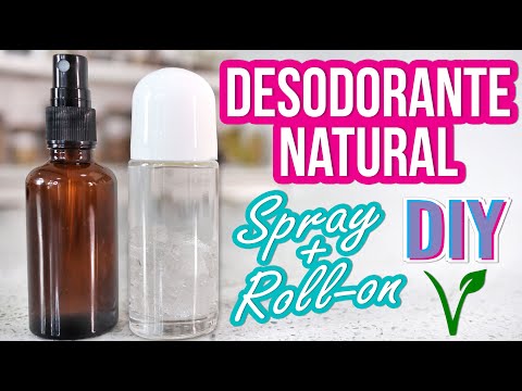Natural Spray and Roll-On Deodorant - With Alum Stone - DIY - Zero Waste - Mixi