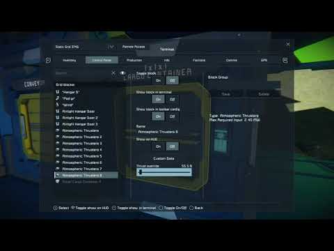 Space Engineers Xbox: Tutorial 28 - Advanced Inventory and Control Panel management